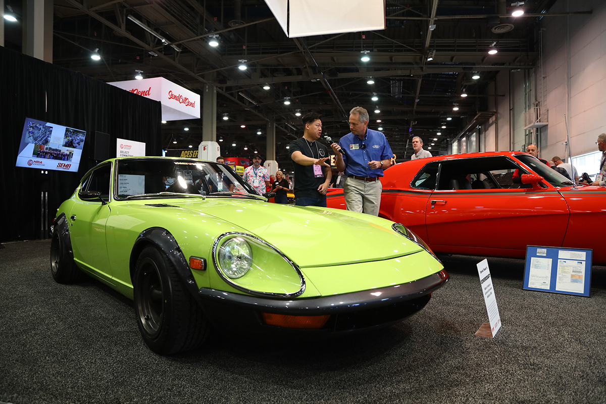 2024 SEMA Show ARMO Feature Vehicle Applications Now Open - Datsun Z on display