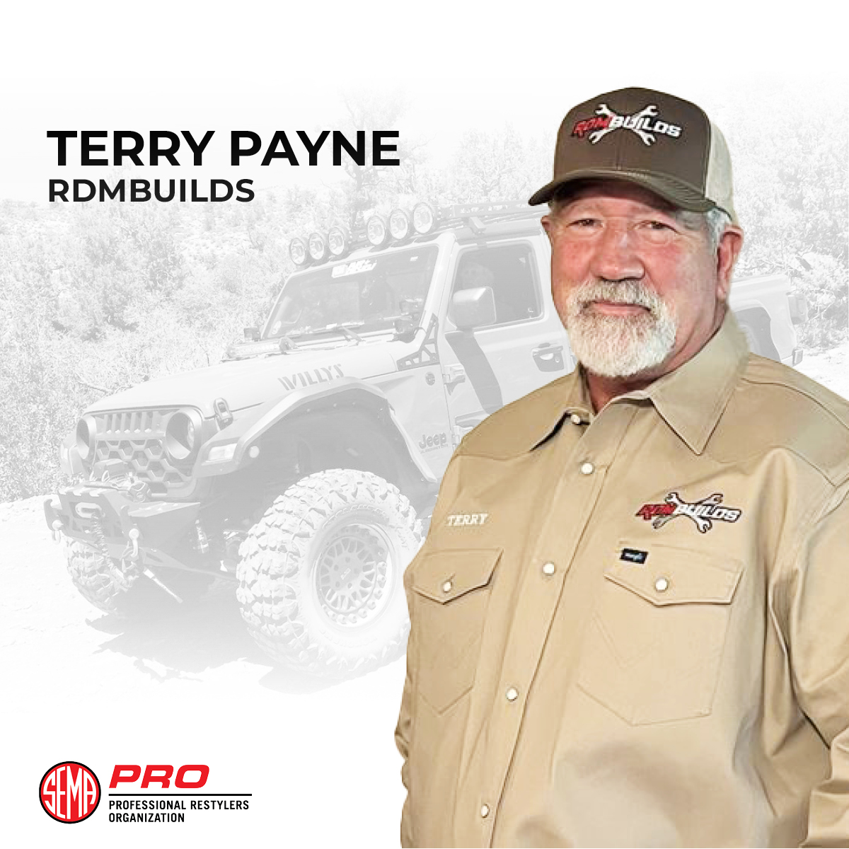 PRO Volunteer Spotlight: Terry Payne of RDMBUILDS Shares His Passion for Restyling