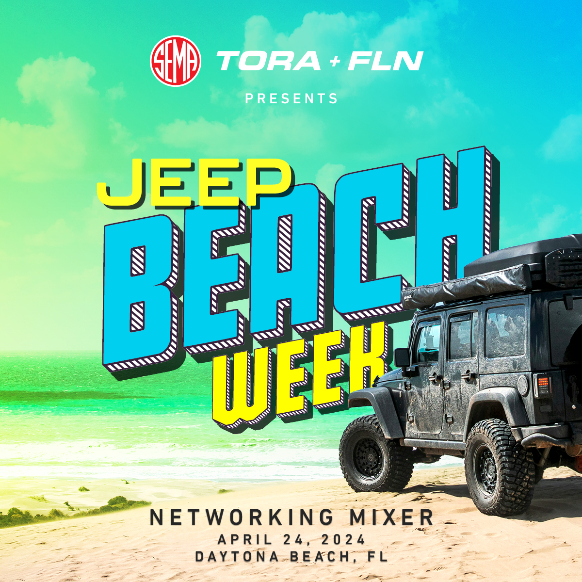 RSVP for TORA’s Mixer at Jeep Beach Week