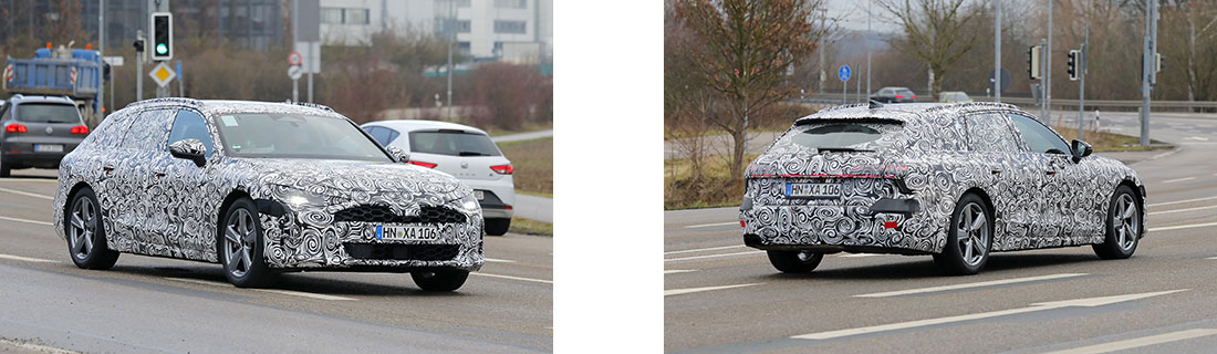 Audi A7 wagon prototype
