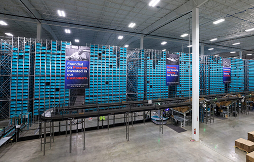 Lane Automotive automated warehouse
