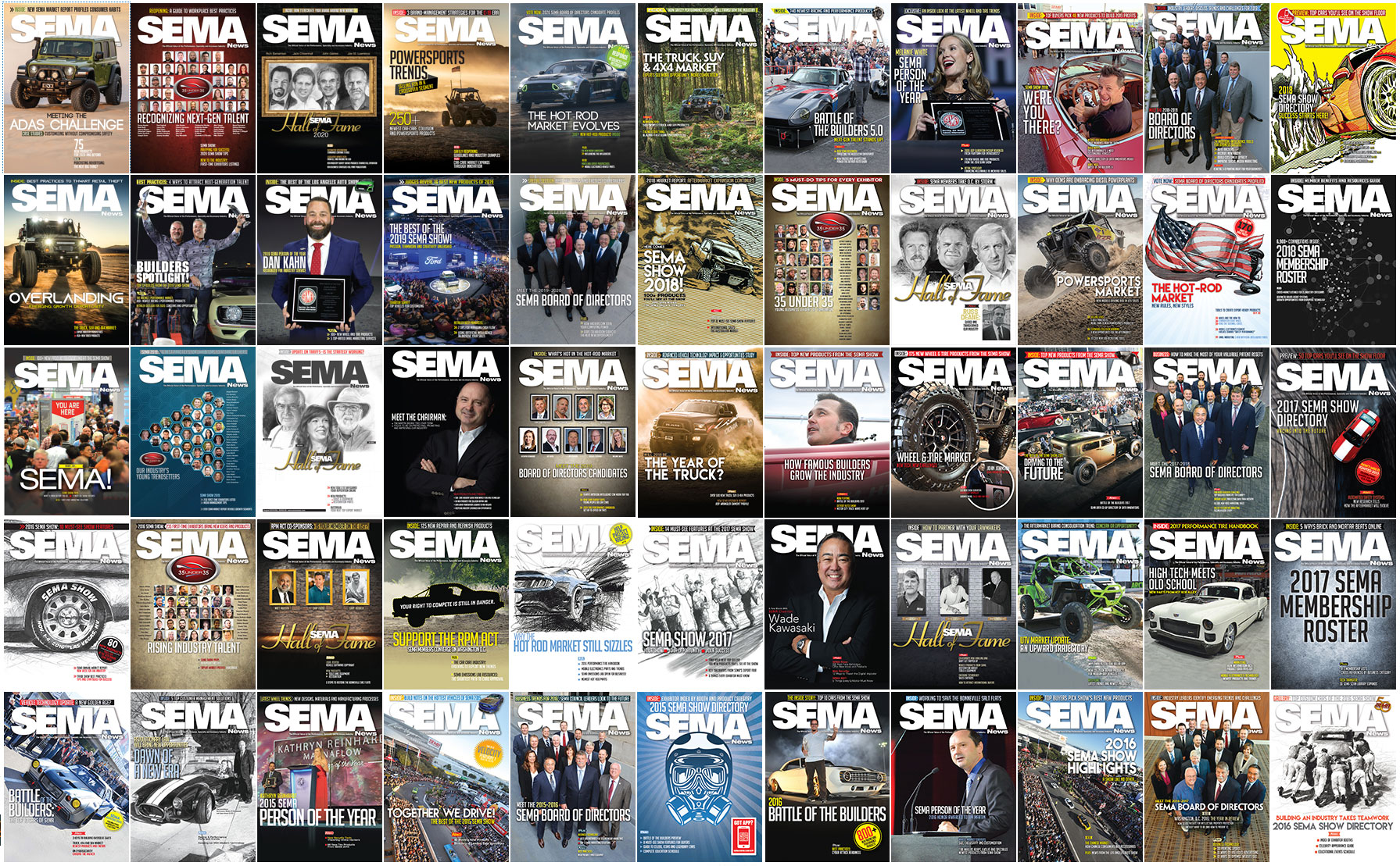 SEMA News - Edition Collage