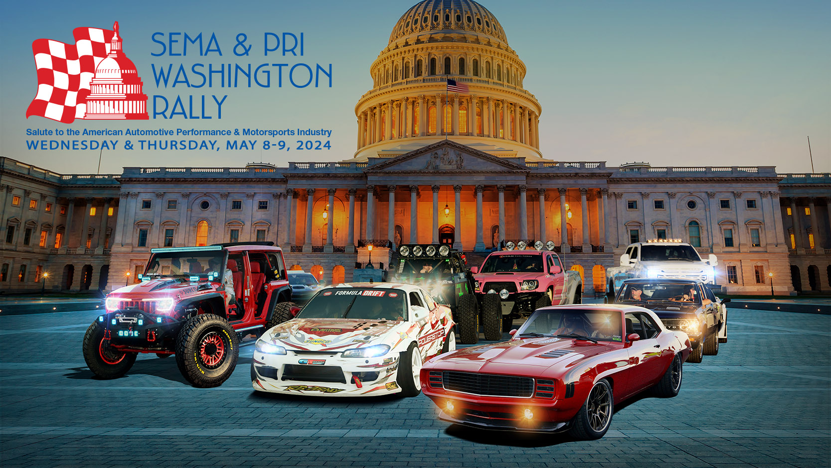 SEMA &amp; PRI WASHINGTON RALLY - Advocate for the Industry: Sign Up for the SEMA and PRI Washington Rally by April 15 Deadline  - image