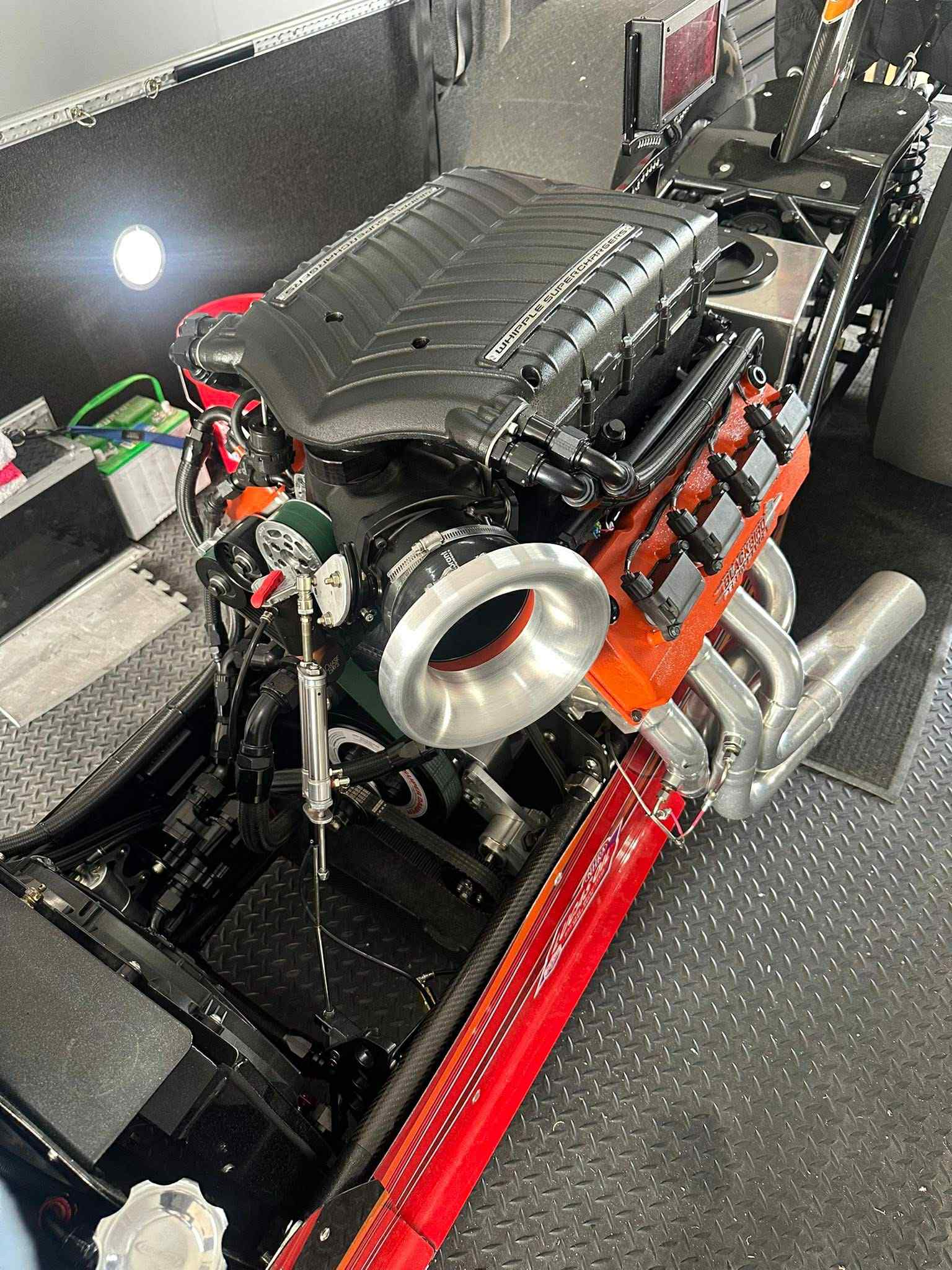 Image of railcar engine