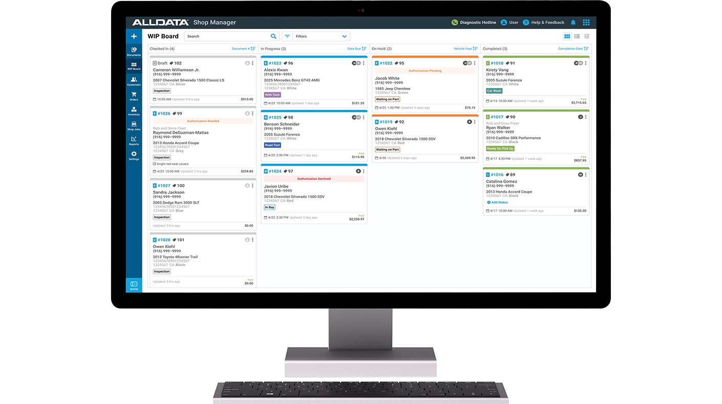 ALLDATA Debuts Next-Level Shop Management System at SEMA Show