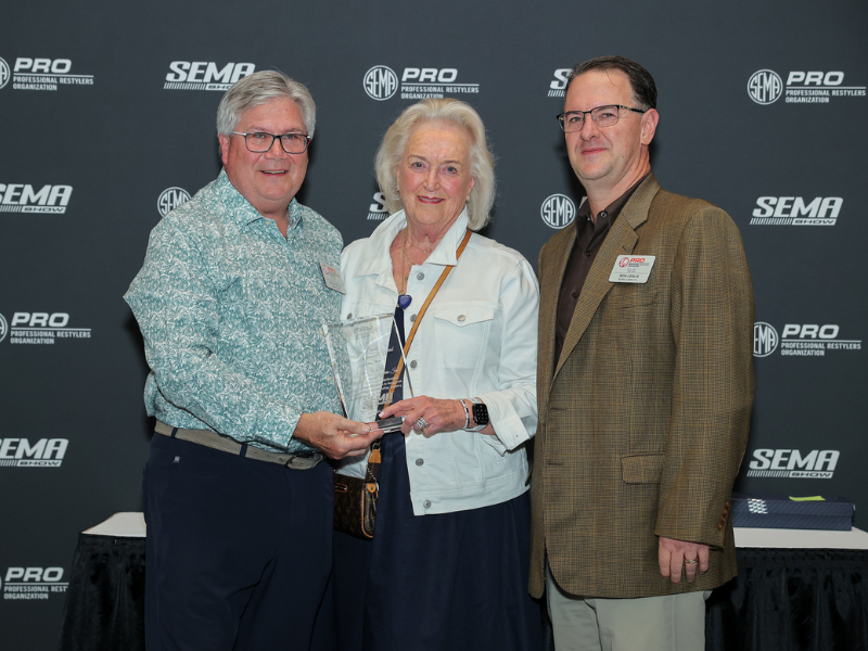 PRO Jim Borre’ Lifetime Achievement Award: Carol Walsh, Southside Trim &amp; Glass