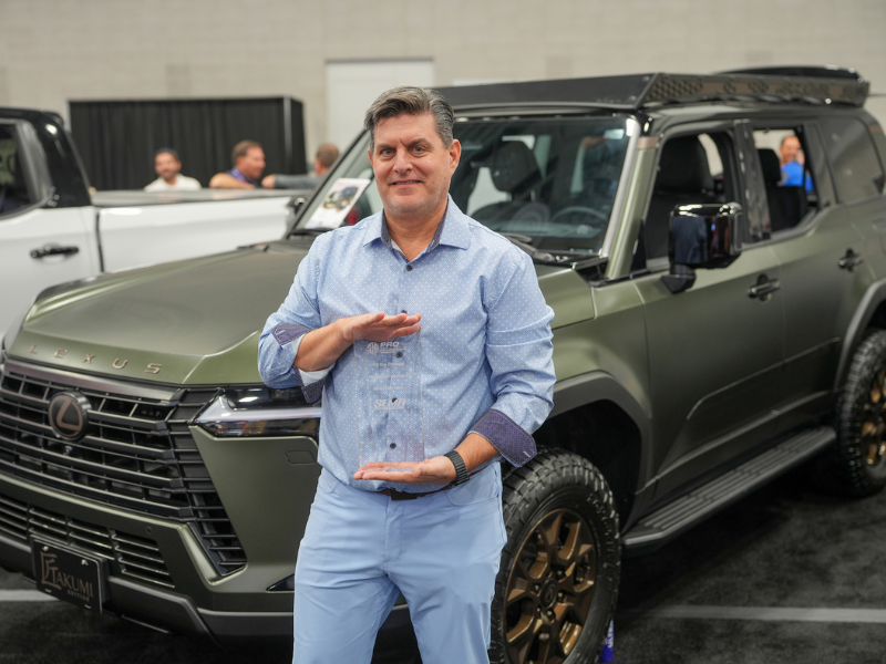 2025 PRO Cup Challenge People&#039;s Choice Award  Winner: Auto Additions &#039;25 Lexus GX 550