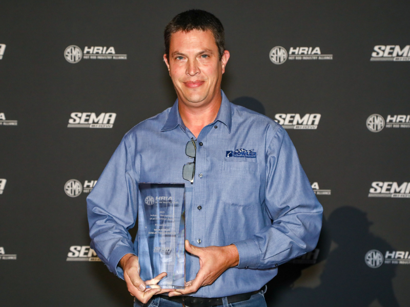 Award presentation - Industry Recognition Award: Mark Bowler 