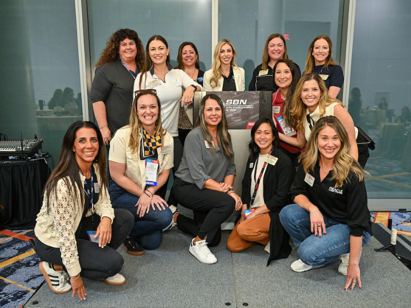 Group photo with women from SBN