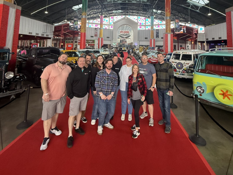 Group of FLN folks on the red carpet