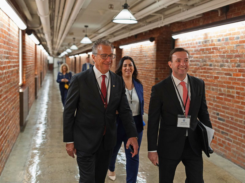 An image of SEMA CEO Mike Spagnola in DC.