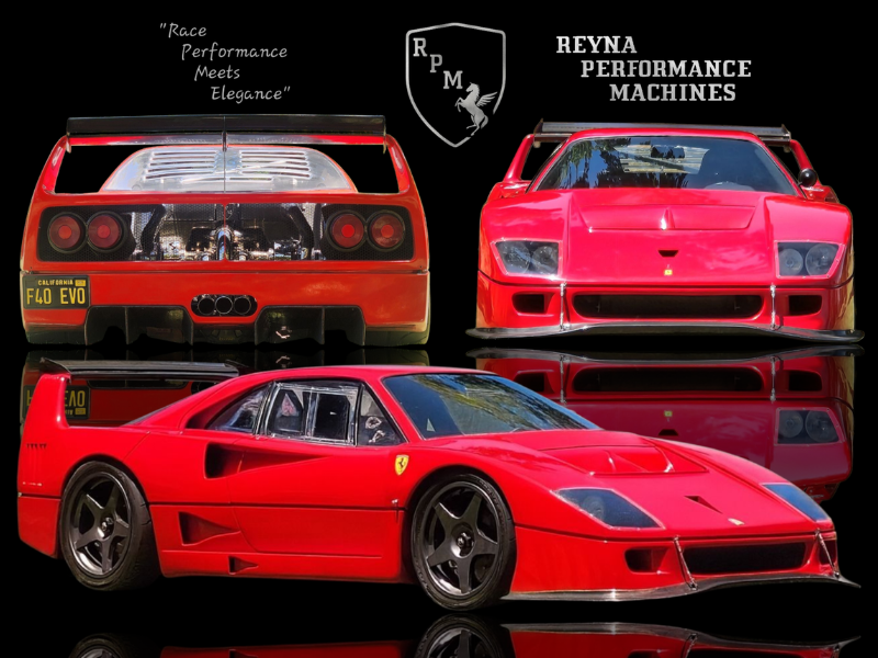1997 Ferrari F40 EVO by Reyna Performance Machines 