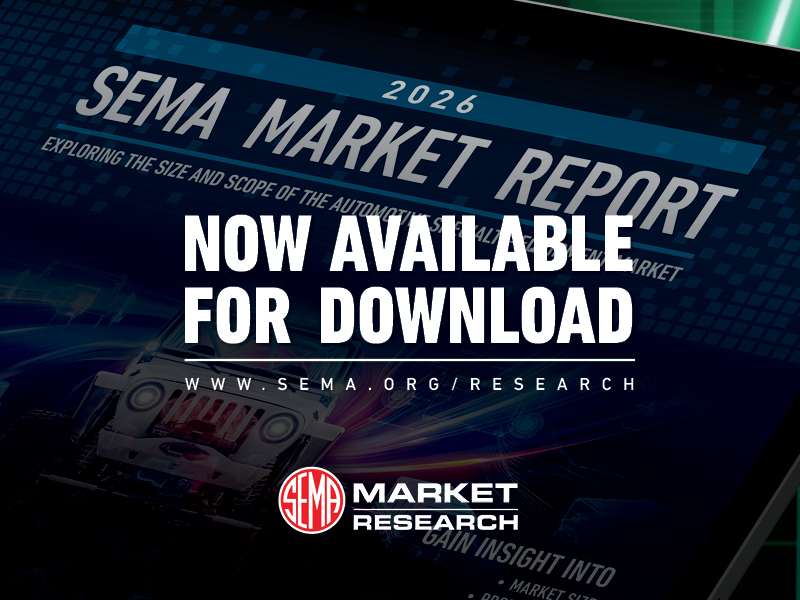 SEMA Market research Report Now Available for Download