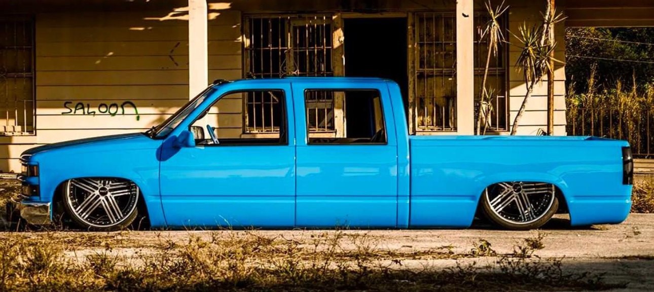 1998 Chevrolet OBS Crew Cab - Favorite project of Mike Warren automotive instructor at Martin County High School