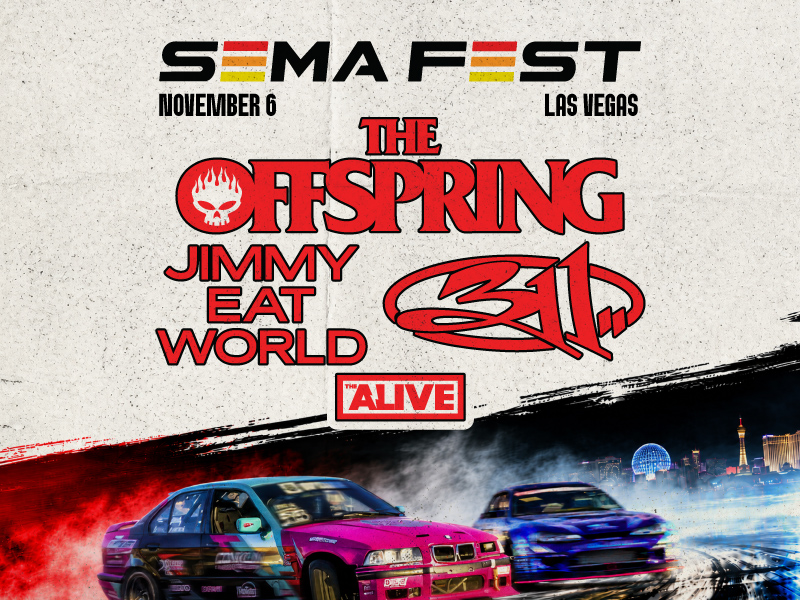 SEMA Fest band lineup for 2026.