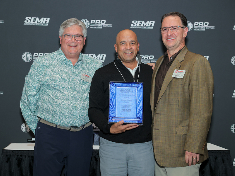 PRO Members presenting an award.