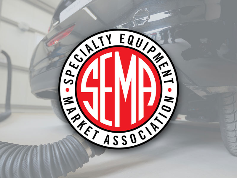 emissions stock image and a SEMA logo