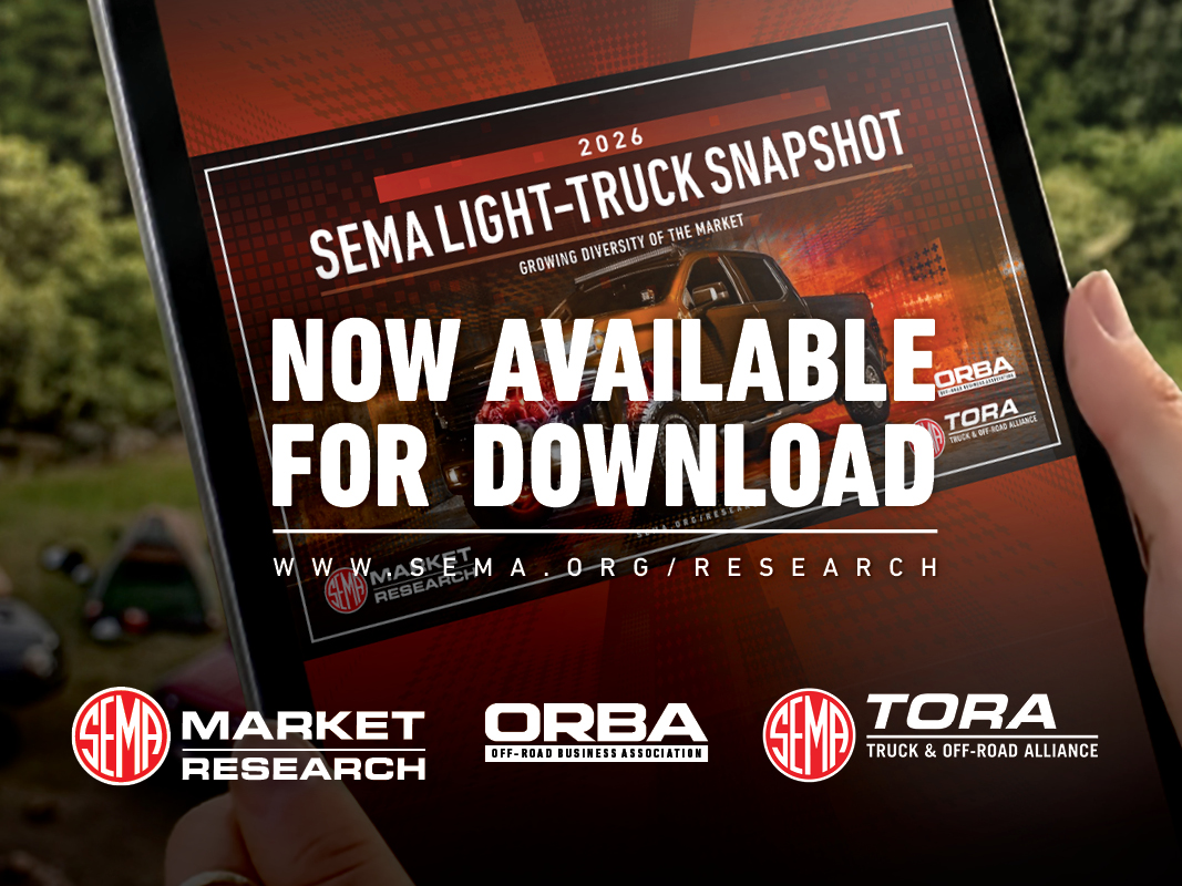 NOW AVAILABLE FOR DOWNLOAD. SEMA Light Truck Snapshot