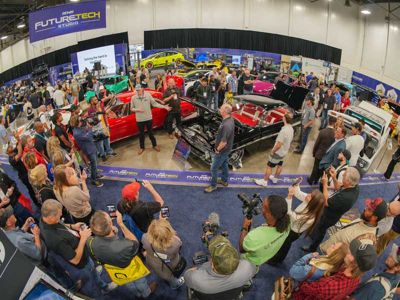 SEMA Show unveiling.