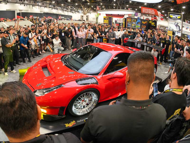 Vehicle unveiling at the SEMA Show