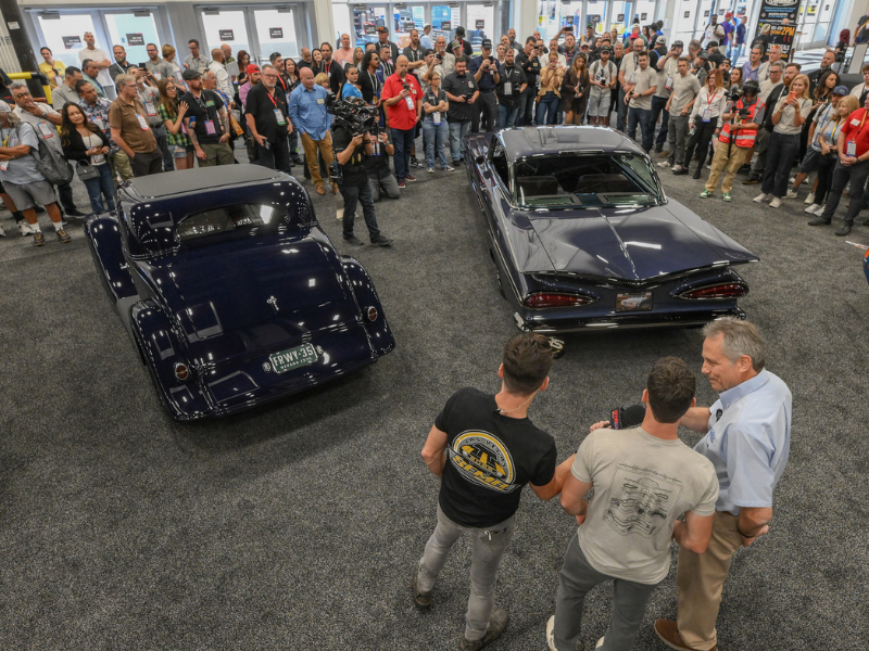 Booth vehicle reveals on Tuesday, November 3, at 10:30 a.m. PT in the ARMO/HRIA Booth in Central Hall #23295.