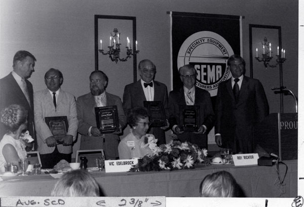  SEMA Hall Of Fame Inductee - Vic Edelbrock Sr.
