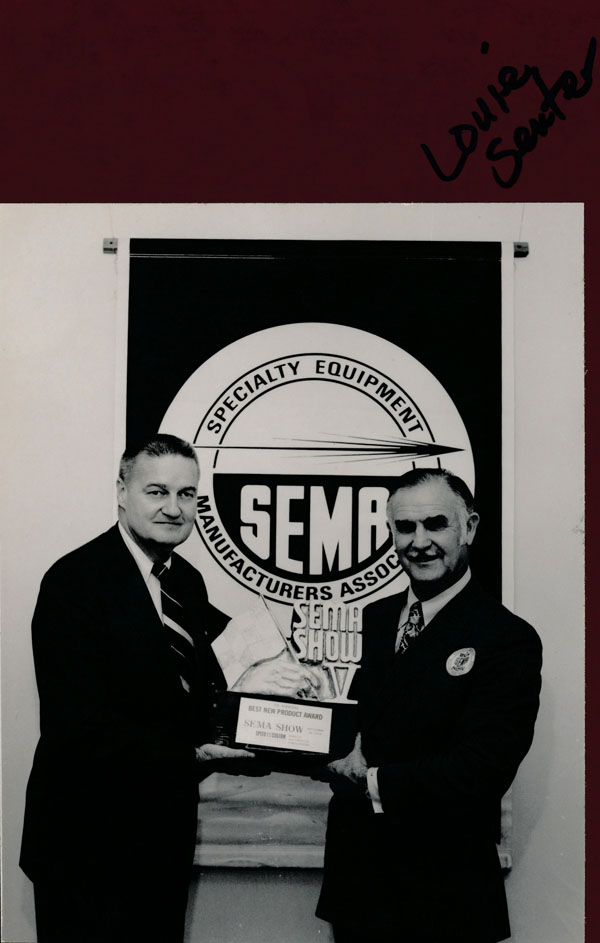  SEMA Hall Of Fame Inductee - Louie Senter