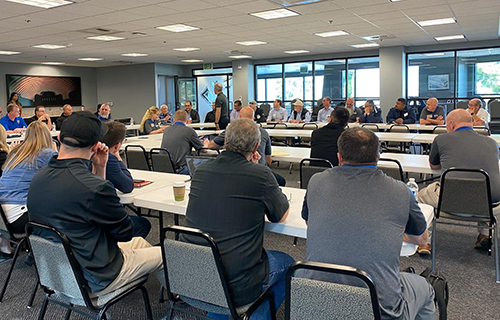 WTC Meeting at SEMA Garage