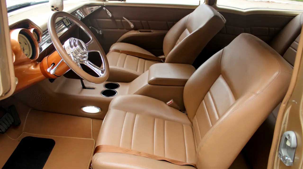 1957 Bel Air interior.