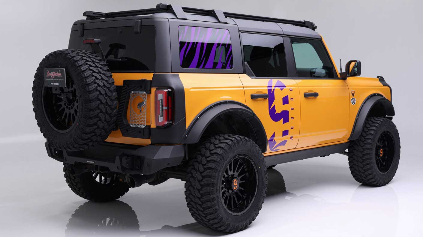 An image of the Joe Burrow RealTruck Bronco.