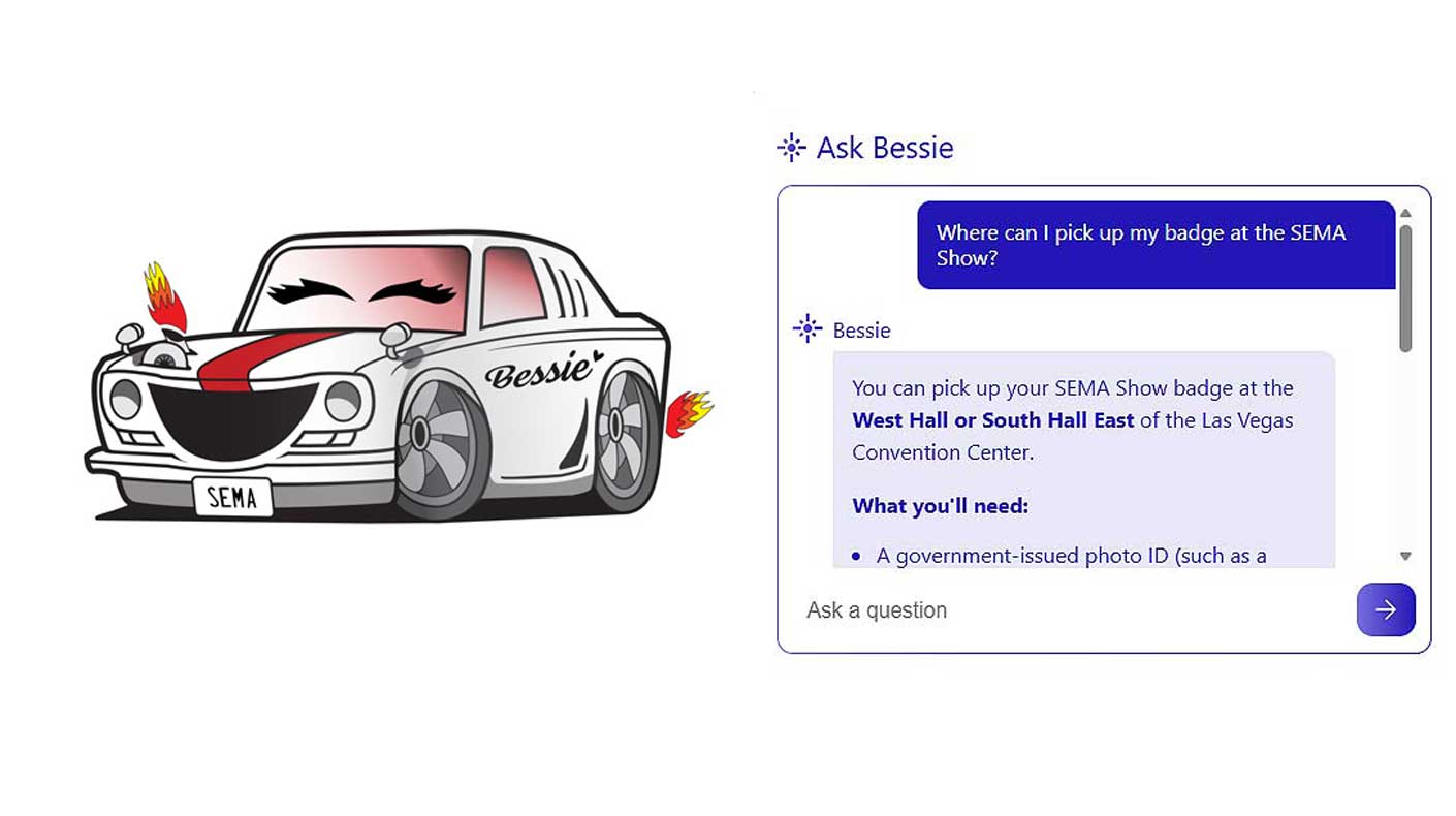 Ask Bessie chat thread.
