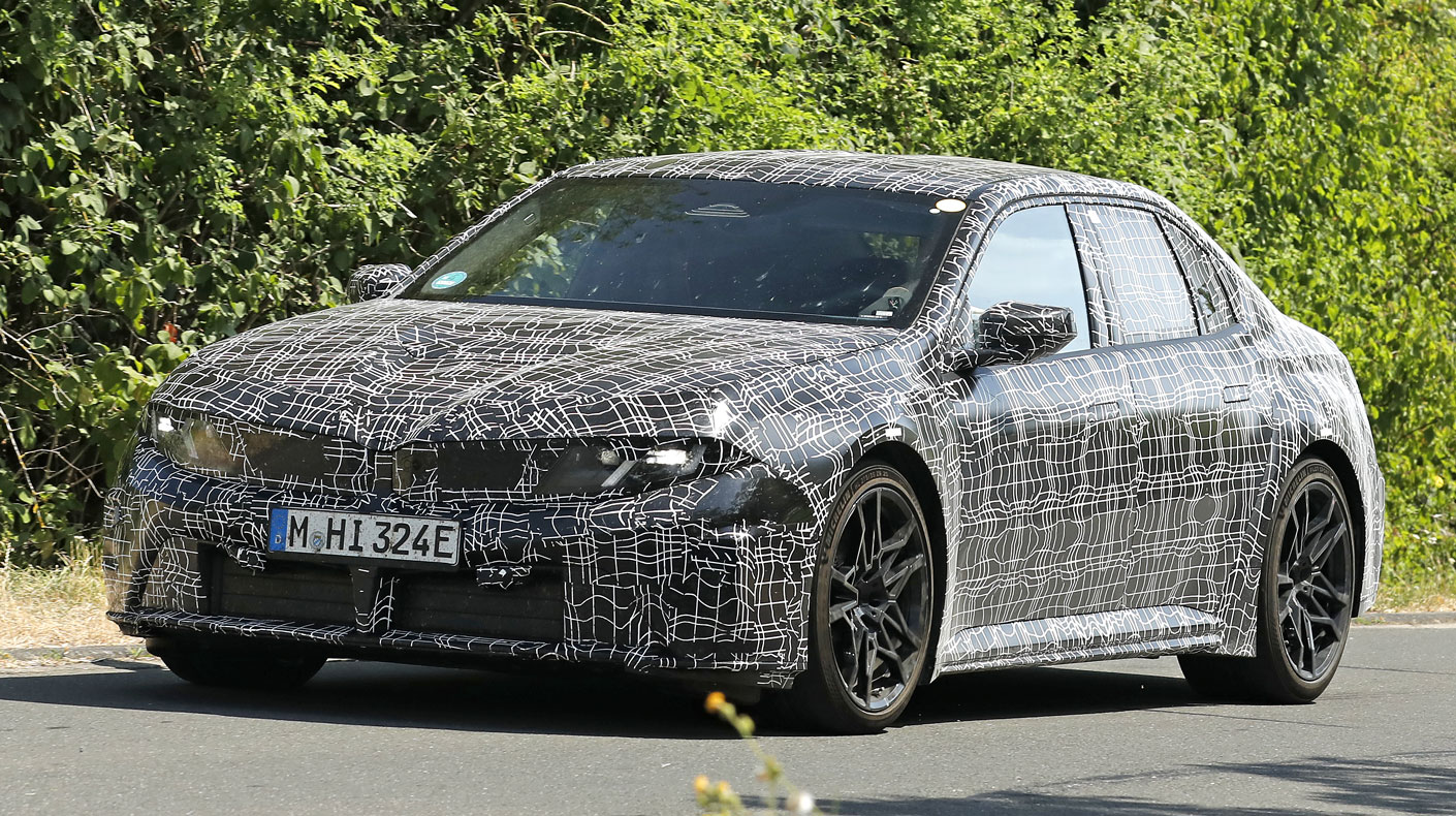 BMW i3 M Spy Shot front side view