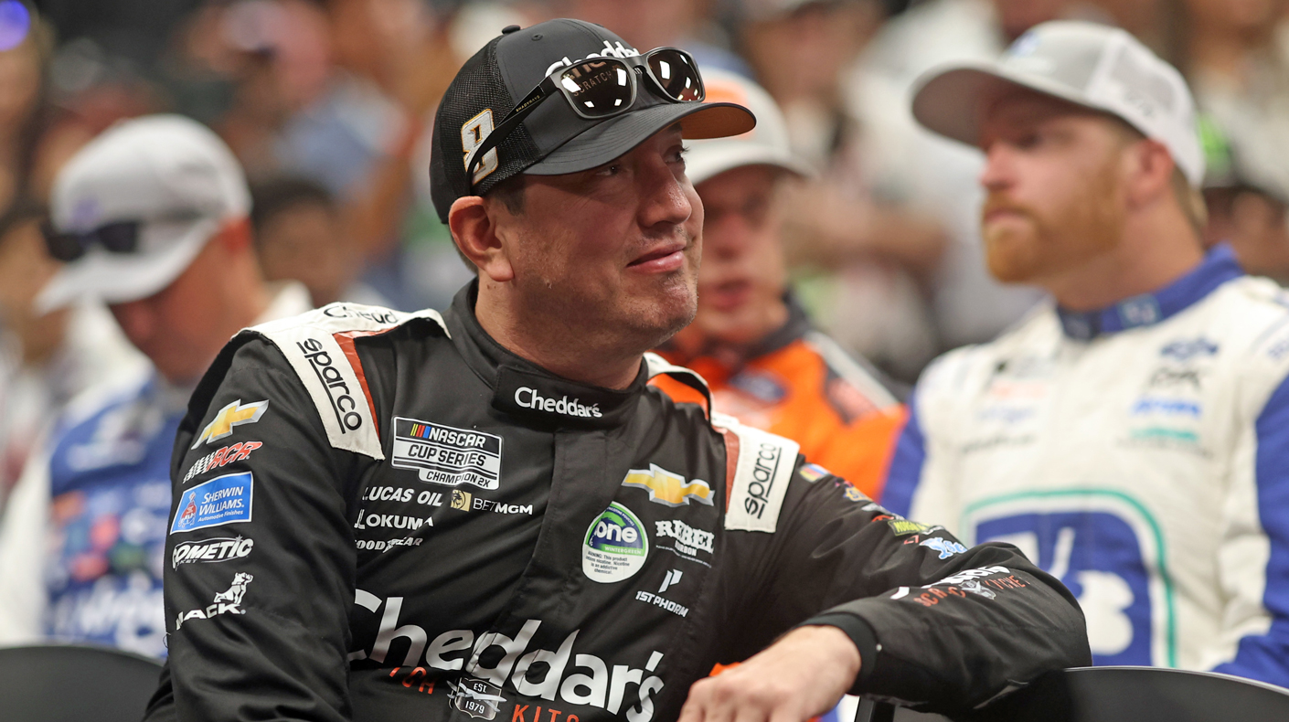 An image of Kyle Busch in 2025.