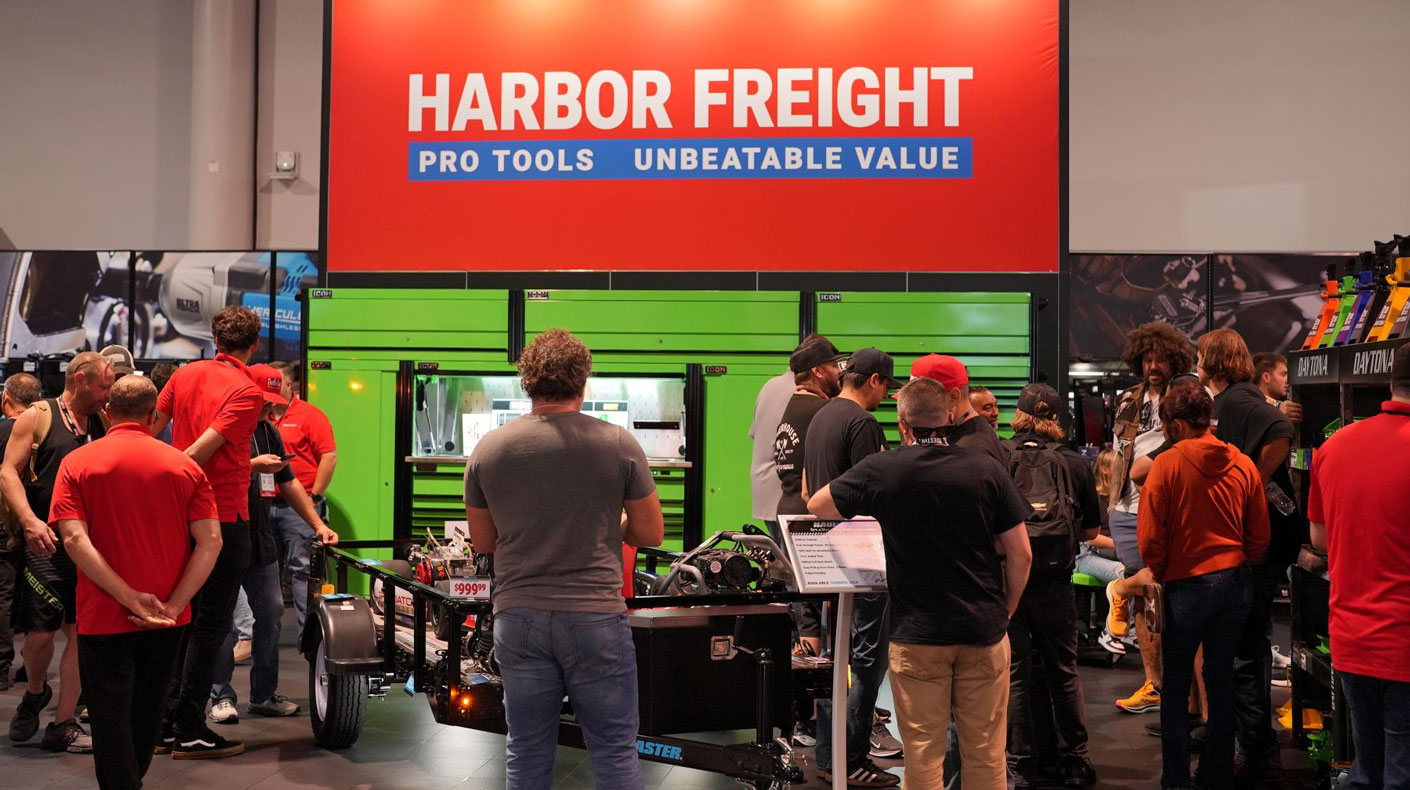 Tool and Equipment booth at the SEMA Show