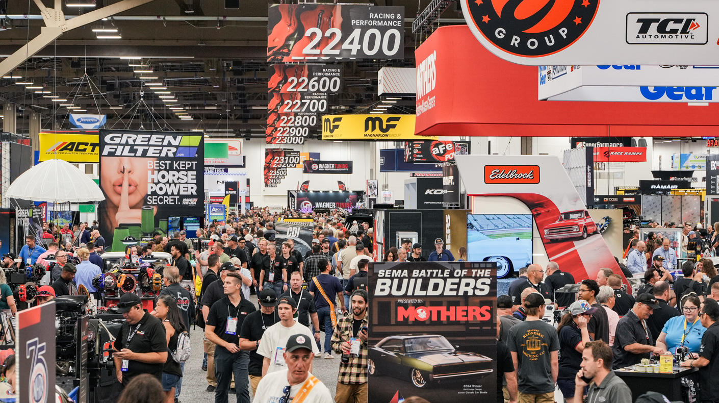 Day 2 packed SEMA Show floor