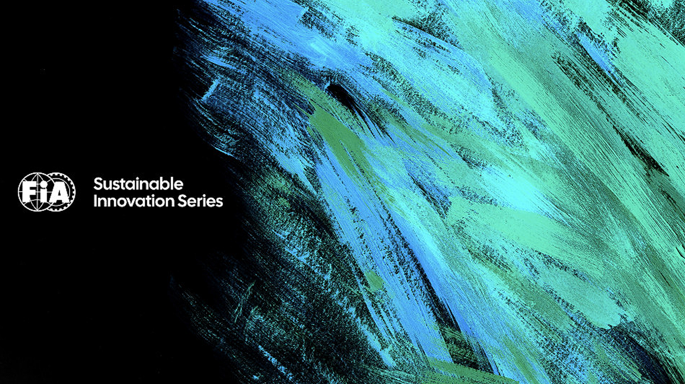 The FIA Sustainable Innovation Series graphic.