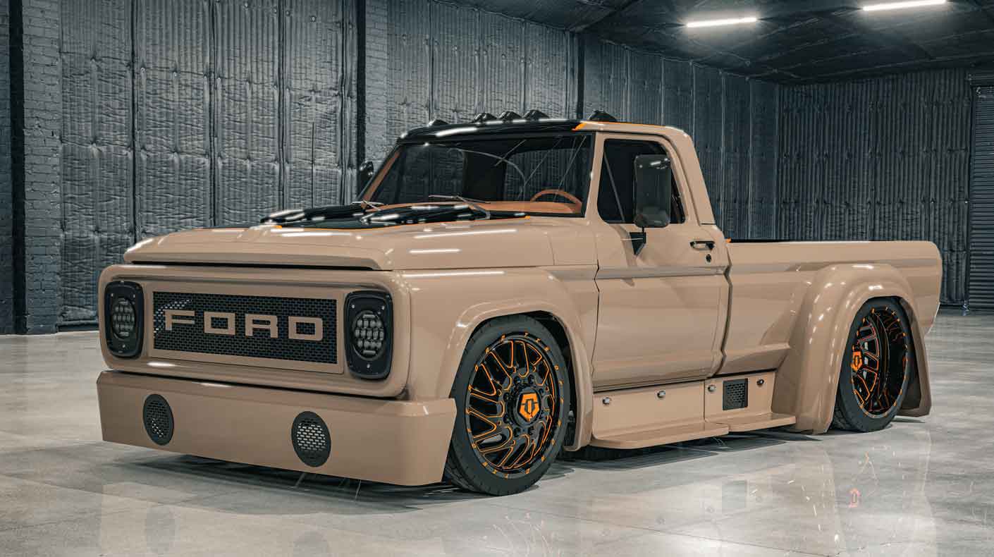 Greg Adams '75 Ford F600 SEMA Battle of the Builders
