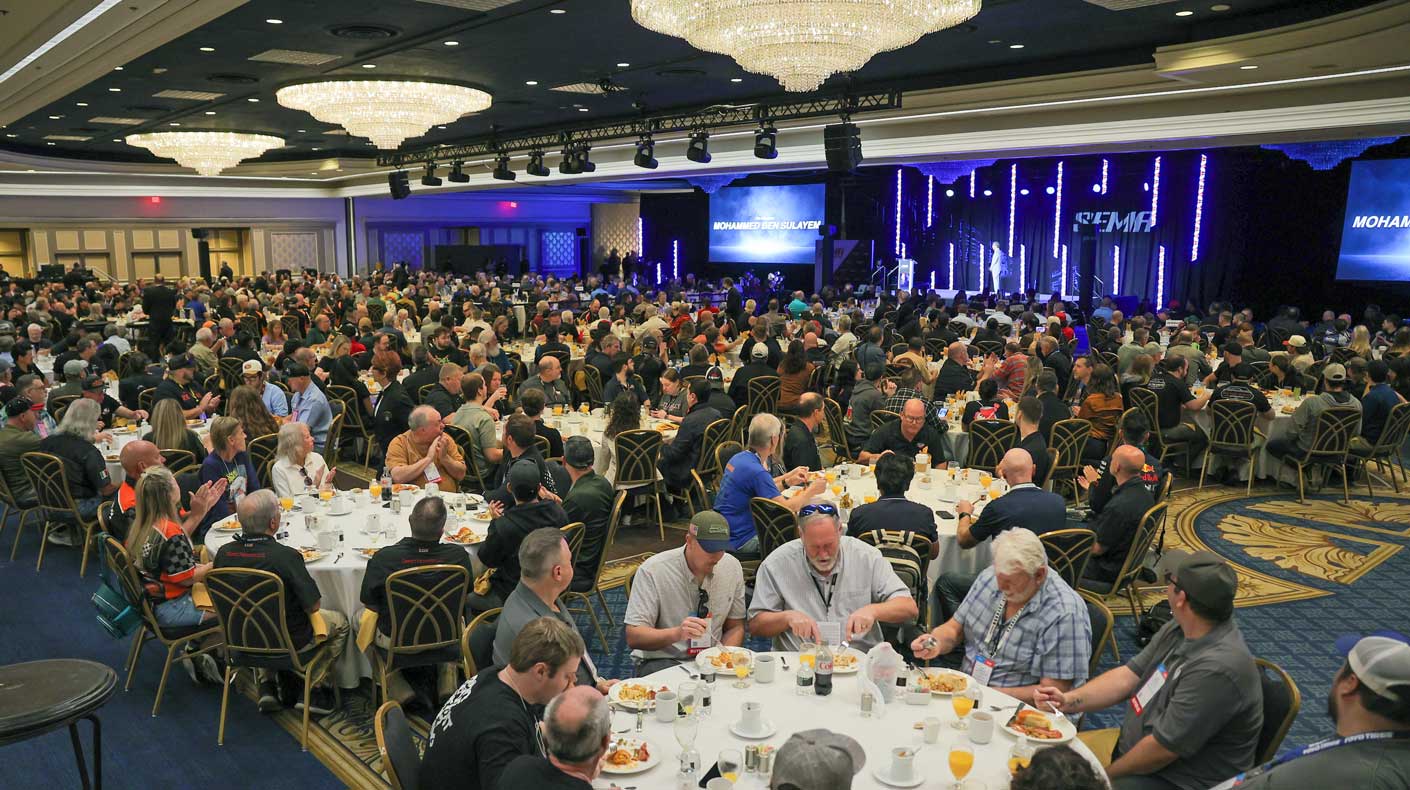 SEMA Show Kickoff Breakfast.