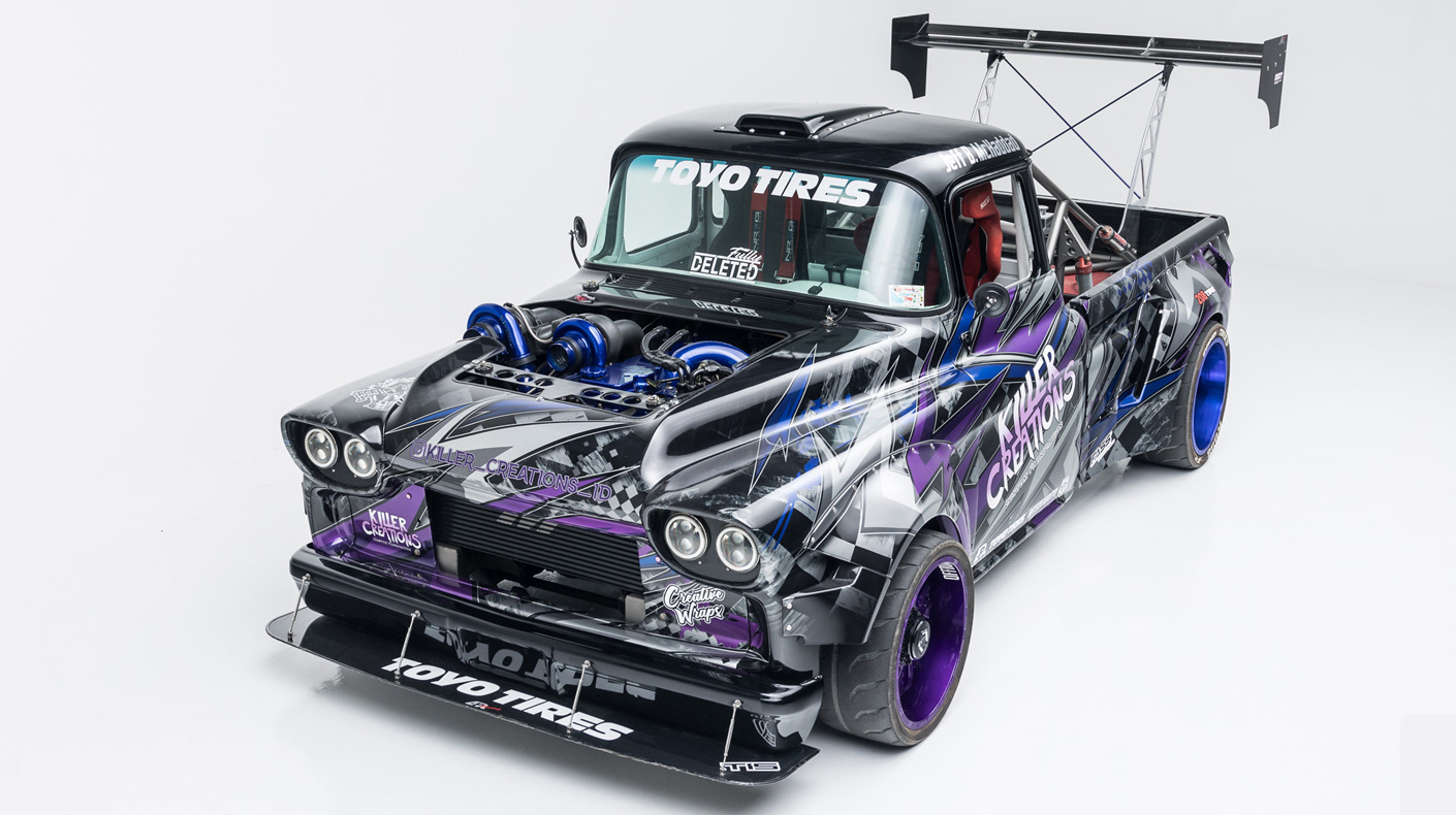 JEFFREY BOAZ McHADDAD '58 Chevy Apache SEMA Battle of the Builders 2025