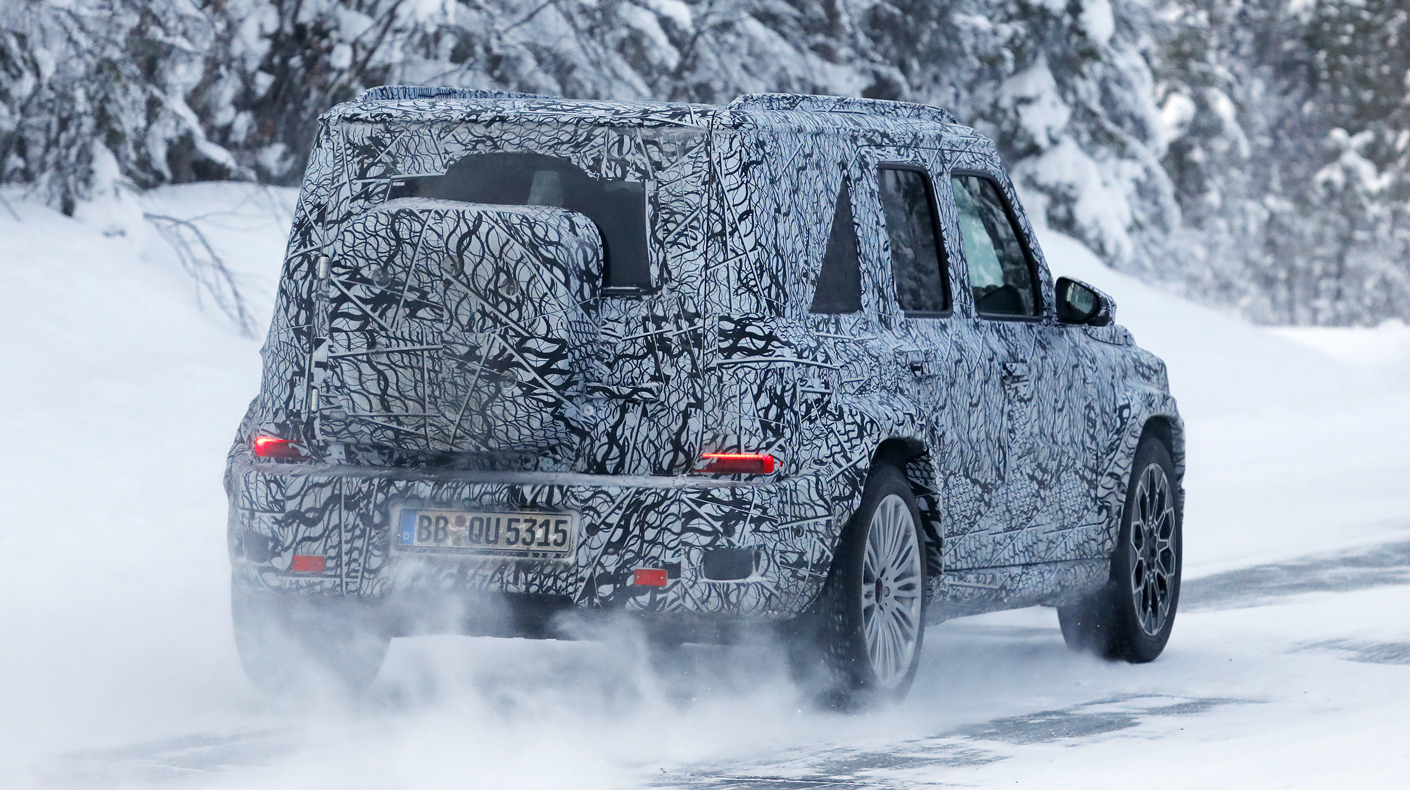 Mercedes Mini G EQ rear