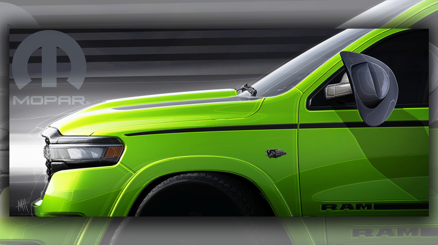 Mopar sneak peek 2 for 2025 sema show