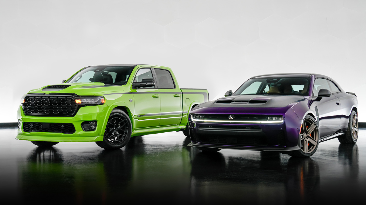 Mopar Stellantis vehicles at the 2025 SEMA Show