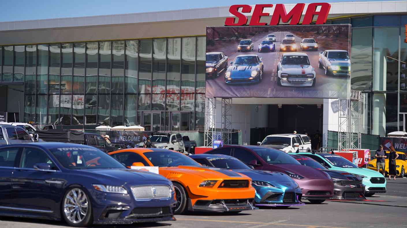 SEMA Show feature vehicles.