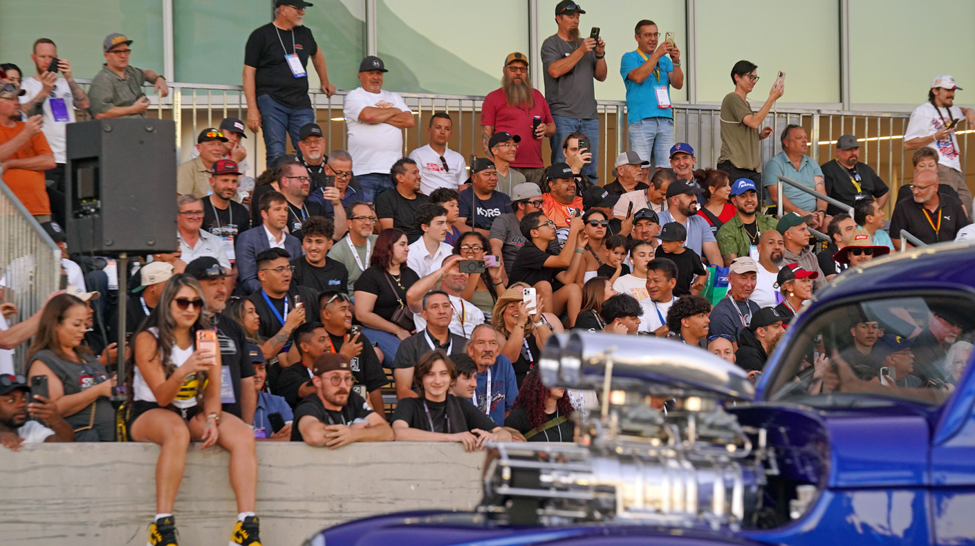 2025 SEMA Cruise parade of feature vehicles at the SEMA Show Las Vegas