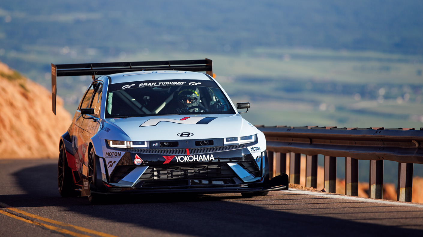 Hyundai EV at Pikes Peak
