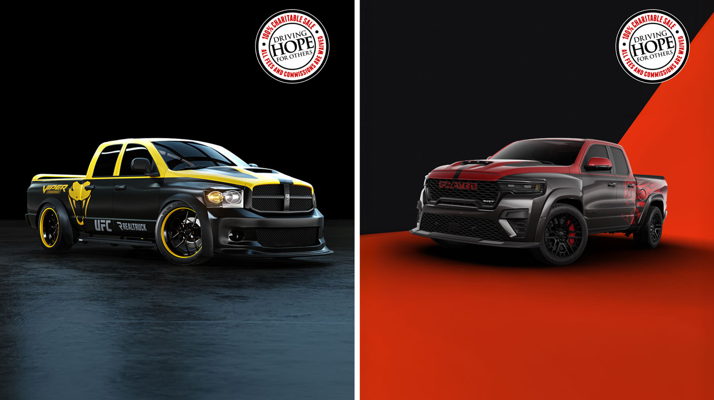 Ram Trucks for charity