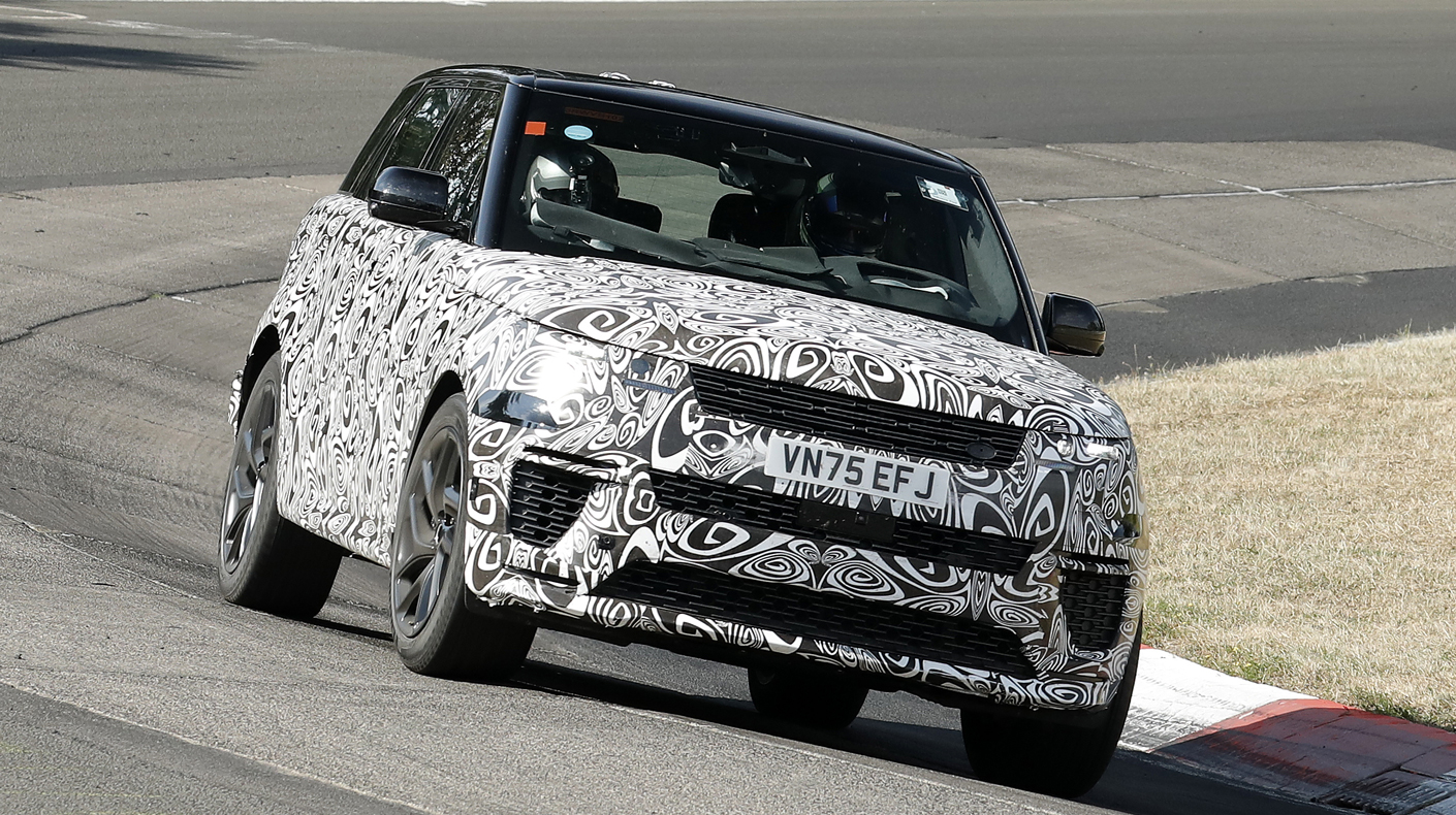 Range Rover front.
