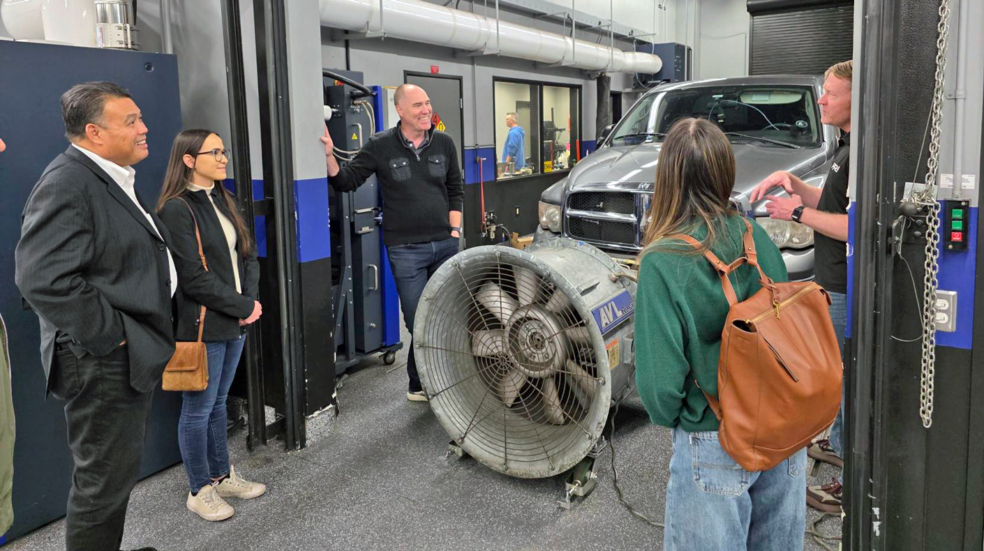 California Hispanic Chambers of Commerce Tours SEMA Garage Diamond Bar CA 2025