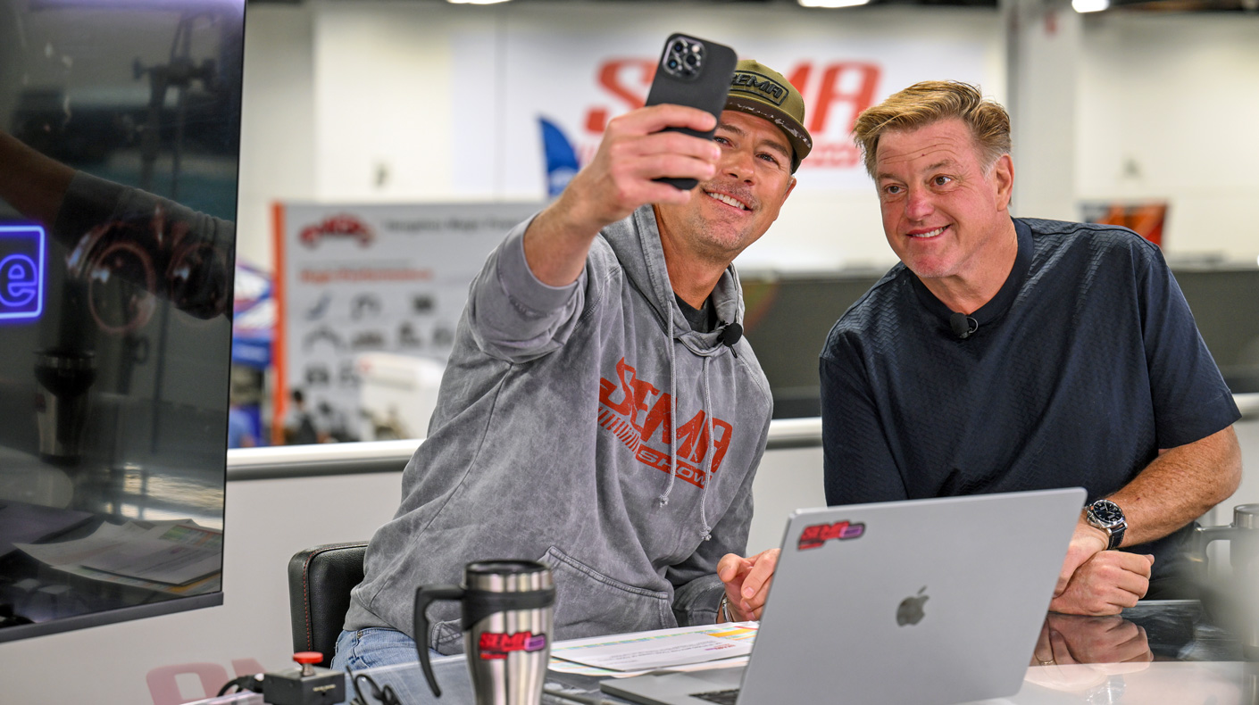 SEMA Live presented by AutoZone studio at the 2025 SEMA Show