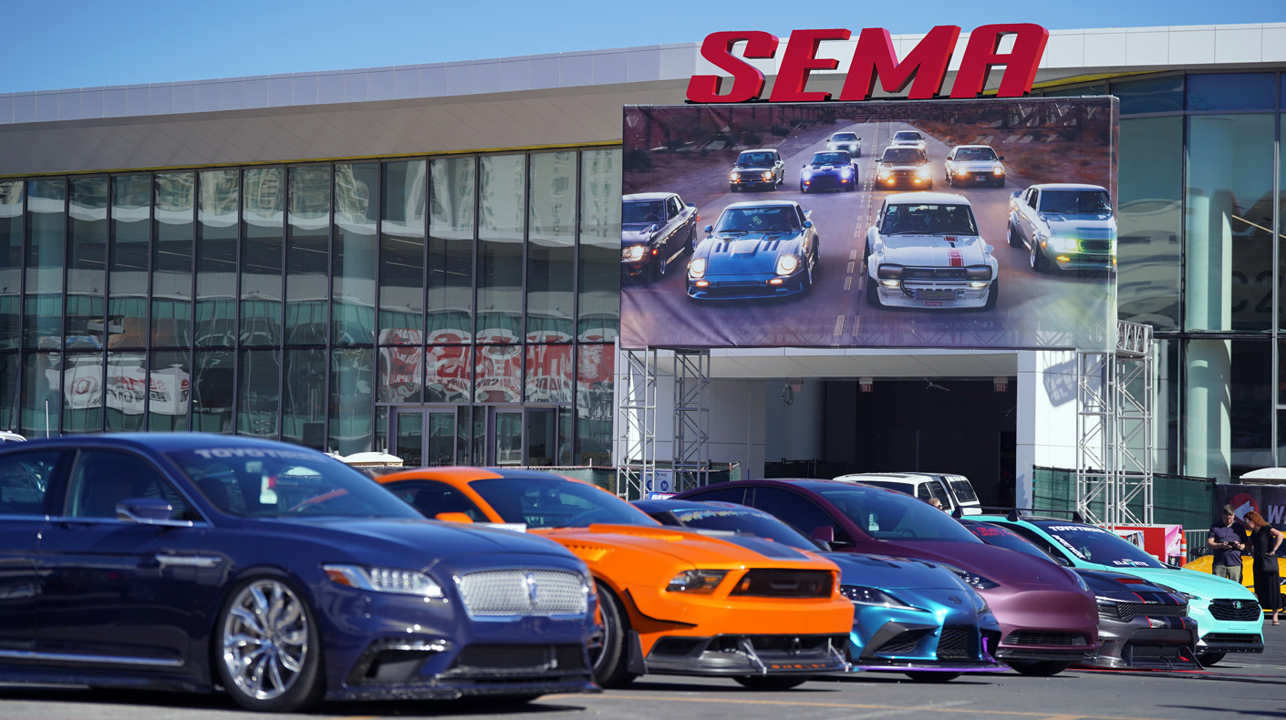 2025 SEMA Show SEMA Letters featured vehicles